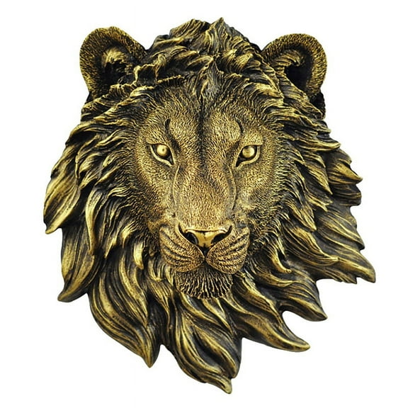 1Pcs Animal Wall Decor Lion Wall Decor Wall Statue Home Decor