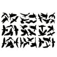 thumbnail image 1 of 1Pcs Anti-Collision Window Clings Bird Sticker,Glass Door Bird Cling Strike,Bird Window Strike Prevention,Stop Birds From Hitting Window,Transparent Panel,for Preventing Bird Strikes Glass Accessory, 1 of 5
