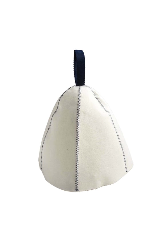 1Pcs Anti Heat Hat Thickened Winter Wool Felt Sauna Hat Keep Warm Bath For Bath Protection Felt Sauna Cap Absorbent Spa Cap