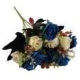 thumbnail image 1 of 1Pcs Artificial Rose Bouquet,Dusty Rose Silk Flowers with Greenery,Fake Roses Arrangement for Wedding Centerpieces,Home Decor & Party Tables(C), 1 of 8