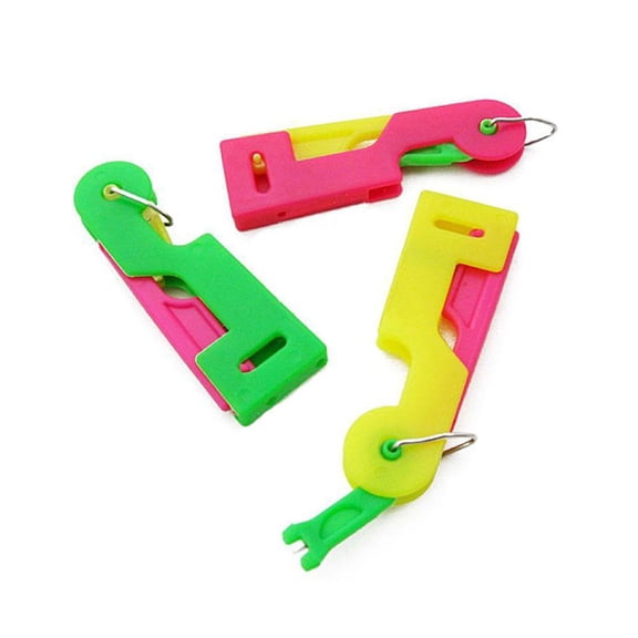 1Pcs Automatic Needle Threader Thread Guide Elderly Tool Device Use Sewing I1E7