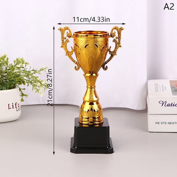 1Pcs Award Trophy Winner Trophies Children Plastic Trophy Toys For Kids Competition Reward Prize Party Favors