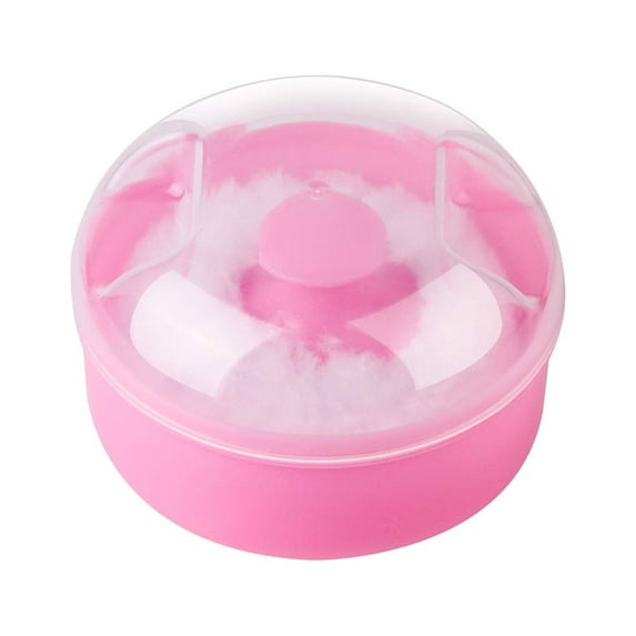1Pcs Baby Powder Puff Kit for Body Powder Container Dusting Powder Case for Baby & Mom