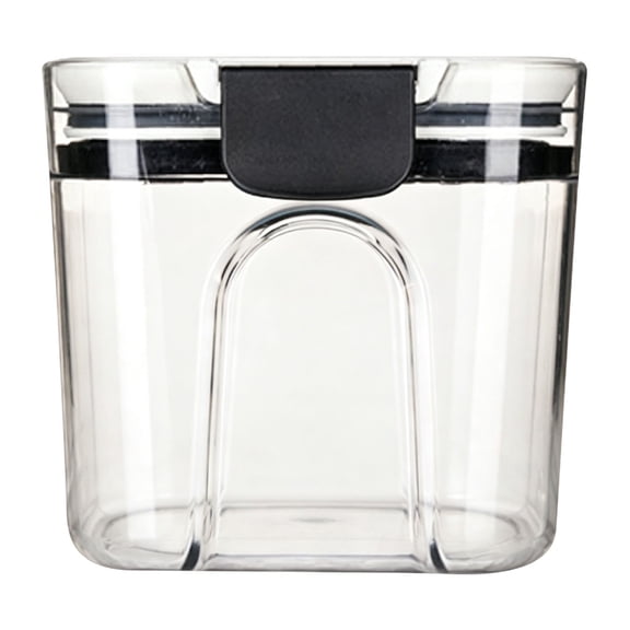 1Pcs Baker'S Airtight Kitchen Storage Canister Container for Flour, Sugar & More, Keeps Ingredients Fresh, with Accessories (Clear1)