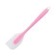 thumbnail image 1 of 1Pcs Basiess Silicone Spatula - Heat Resistant Non-Stick Rubber Scraper for Baking Mixing Flipping Dishwasher Safe Kitchen Utensils Pink, 1 of 3
