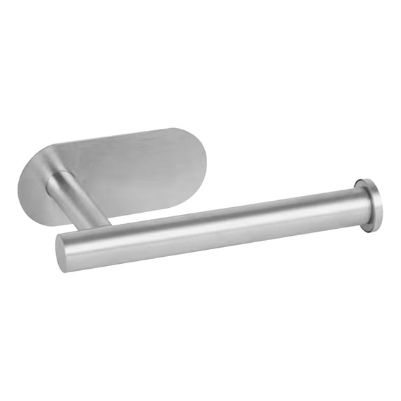 1Pcs Bathroom Toilet Paper Holder,Wall Mounted Tissue Rack,Stainless Steel Rustproof Adhesive Toilet Roll Holder for Bathroom, Kitchen, Washroom,Non Porous Installation,6.22''x3.23''(silver)