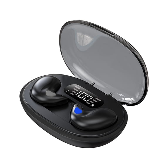 1Pcs Bluetooth Earbuds - Extra Compact In-Ear Sleep Headphones, Low-Profile Hidden Designed, Bluetooth 5.3, 4.5H Playtimes with Charging Cases, for Side Sleepers, Travel, Meditations