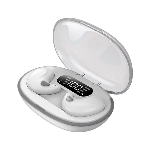 1Pcs Bluetooth Earbuds - Extra Compact In-Ear Sleep Headphones, Low-Profile Hidden Designed, Bluetooth 5.3, 4.5H Playtimes with Charging Cases, for Side Sleepers, Travel, Meditations