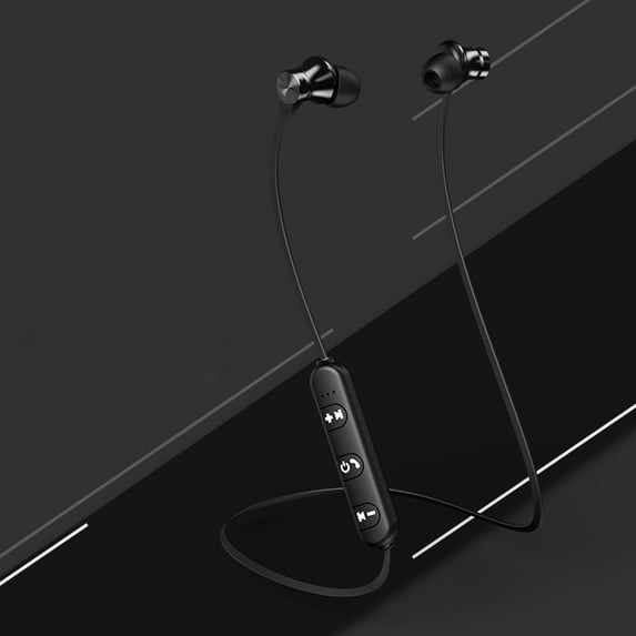 1Pcs Bluetooth Earbuds - Magnetic Wireless Earphones, Secure In-Ear Fit, 5H Playtimes, Noise Isolation for Running, Gym, Workout, Travel