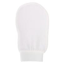 1Pcs Body Exfoliating Glove Mitt, Hand Exfoliator Gloves, Dead Skin Cell Remover, Based Deep Exfoliation Gloves, White