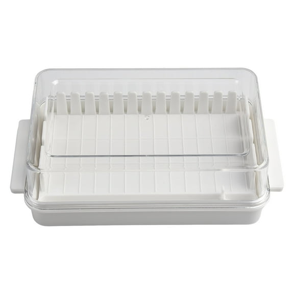 1Pcs Butter Cutter Box Cheese Butter Storage Box With Lid Butter Dish Stick Butter Container For Refrigerator Kitchen Gadgets