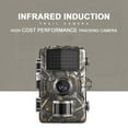 thumbnail image 1 of 1Pcs Cameras - Wildlife Monitoring Cameras with 12MP 1080P HD, PIR Motion Detection, 0.8s Triggers, IP66 Waterproof, 8 Month Standby for Outdoor Security, Hunting, Nature Research, 1 of 6