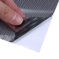 thumbnail image 1 of 1Pcs Car Headlight Tint Perforated Film Fog Light Film Sticker Protector 106 X 30Cm Black Mesh Car Trim Sticker High Quality Fangkenuo, 1 of 8