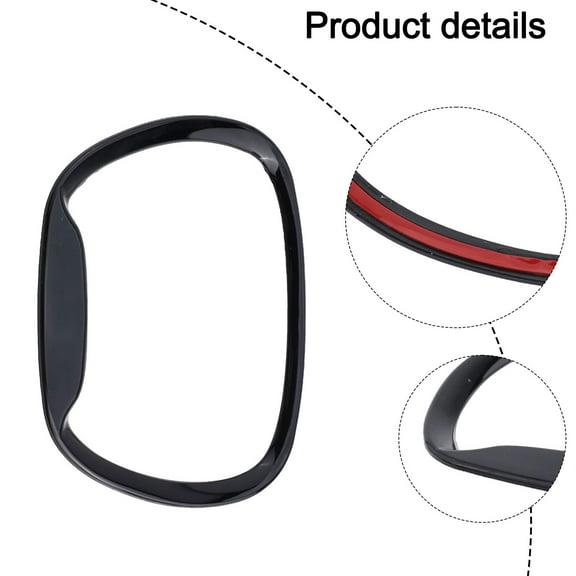 1Pcs Car Steering Wheel Cover Sticker For Dodge Charger/For Dodge For Challenger 2015-2022 For Dodge For Durango 2014-2021 Black Fangkenuo