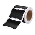 thumbnail image 1 of 1Pcs Chalkboard Labels-Waterproof Reusable Blackboard Stickers for Mason Jars, Parties Decoration, Craft Rooms, Weddings, Storage, 2X1In (Black), 1 of 8