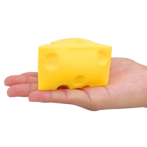 1Pcs Cheese Stress Toys, Stress Balls Squeeze Toys Party Gifts