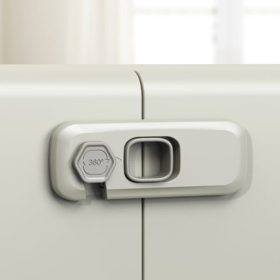 1Pcs Child Security Refrigerator Locks.Protective Self Adhesive Latches.Pinch Proof Lock for Children.Ideal for Refrigerators,Cabinets,Drawers,Wardrobes and Freezers (A)