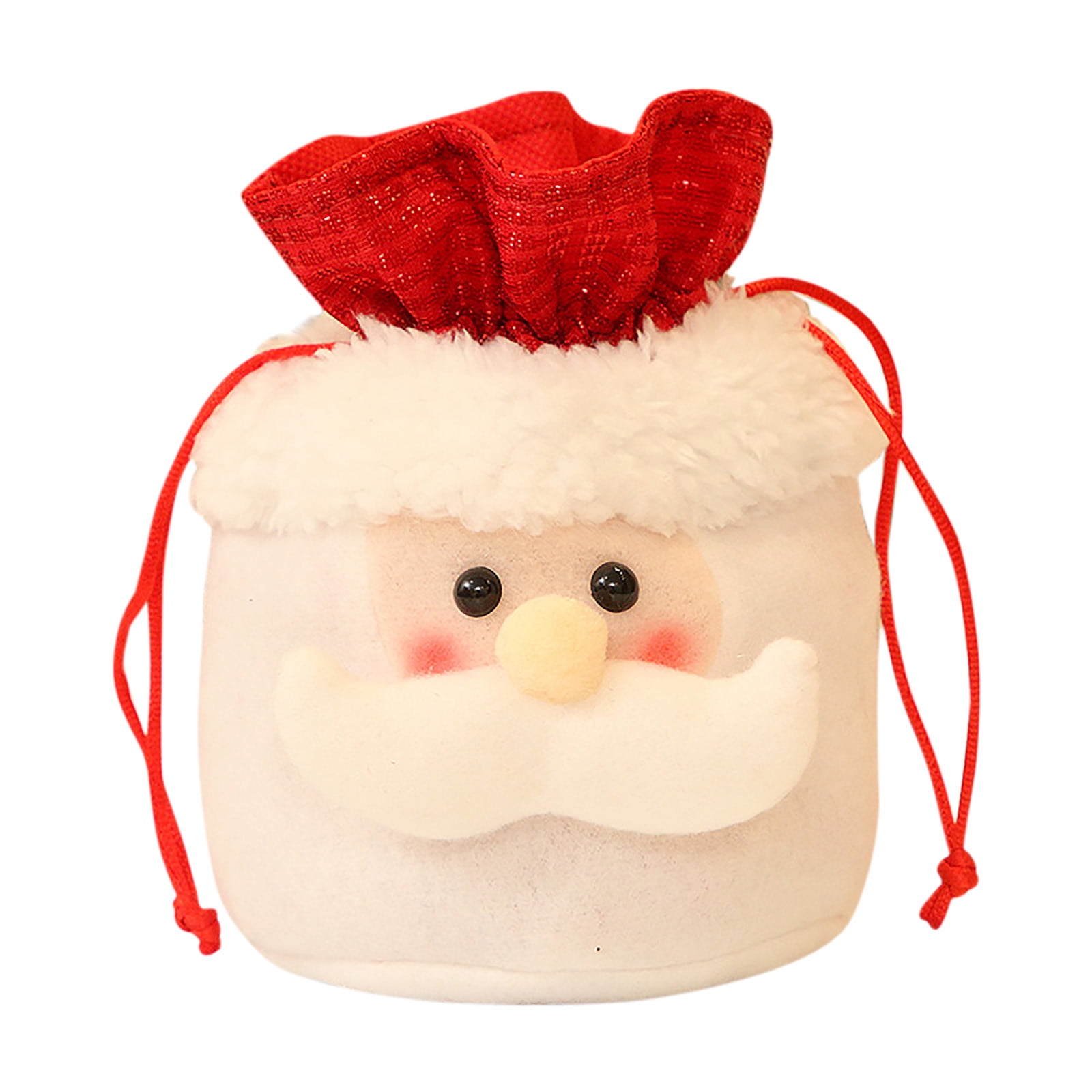 1Pcs Christmas Kids Candy Bags Pouch Santa Snowmen Xmas Bag Children