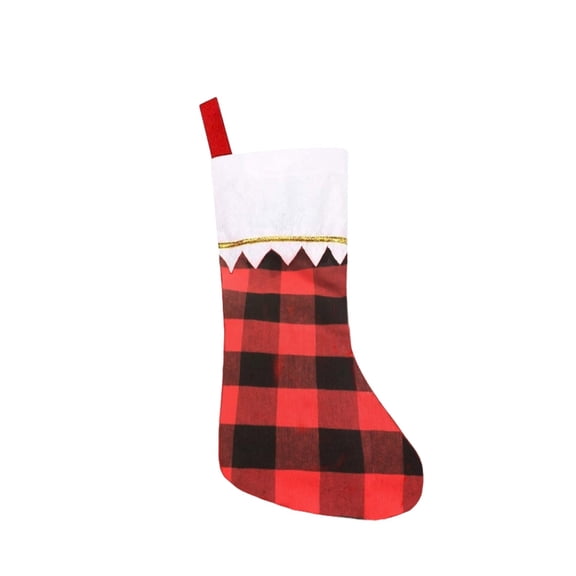 1Pcs Christmas Stockings,14'' Christmas Velvet Stockings,Traditional Christmas Stockings with Gold Trim,Xmas Stockings Classic Personalized Stocking Decorations,for Family Holiday Decor(Z1-Red3)
