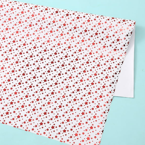 1Pcs Christmas Wrapping Paper Rolls,Star Print Christmas Wrapping Paper, Gift Wrapping Paper,Xmas Gift Wrap,Wrapping Paper Christmas,Holiday Gift Wrap, Arts Craft, For Xmas Winter Party Decor,Red