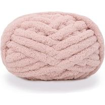 1Pcs Chunky Knit Chenille Yarn for Hand Knitting Blankets, Super Soft Big Jumbo Blanket Yarn
