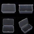 thumbnail image 1 of 1Pcs Clear Plastic Transparent With Lid Storage Box Collection Container Case, 1 of 6