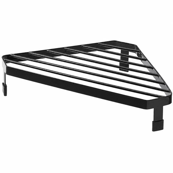 1Pcs Corner Shelf & Cabinet Organizer, Iron Triangular Counter Shelf for Spice Rack Organizer, Kitchen & Bathroom