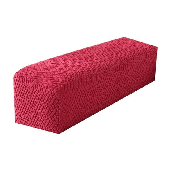 1Pcs Couch Arm Cover Stretch Sofa Armrest Protector Washable Polyester Fabric for Loveseat Sectional