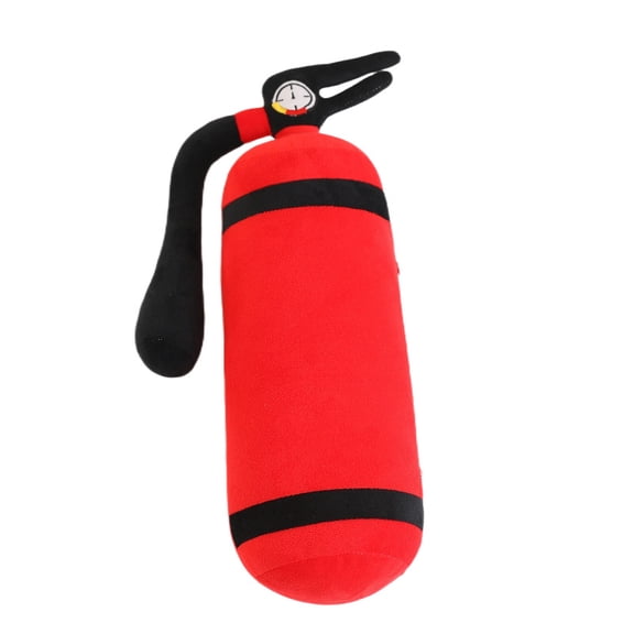 1Pcs Cute Fire Extinguisher Pillow,Fire Extinguisher Pillow Toy for Birthday Gifts and Home Decor,Decorative Pillow for Couch Sofa (19 inch)