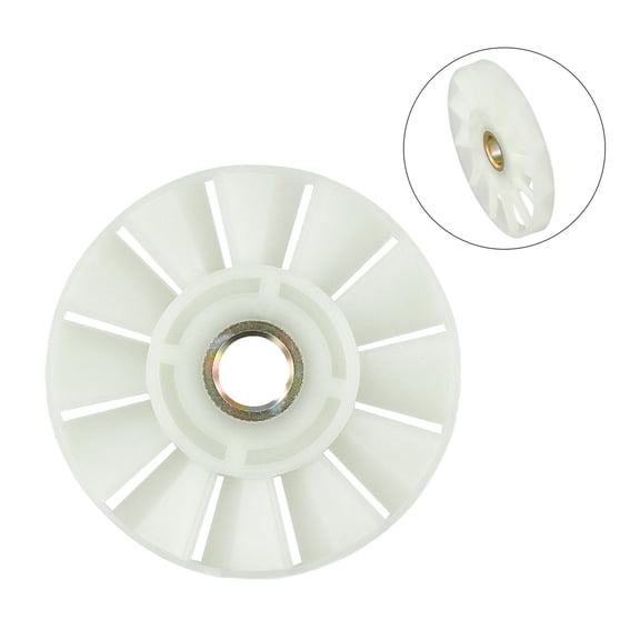 1Pcs Cutting Machine Rotor Fan Blade Impeller Motor Fan For 0810 Electric Pick 12 Blade Replacement Parts Power Tools Accessory Smile Home