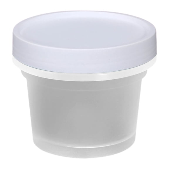 1Pcs Cxui Food Storage Containers, Containers with Lid, Reusable Freezer Airtight, Takeout Container - Ideal for Soup and More (White2)