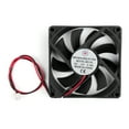 thumbnail image 1 of 1Pcs DC Brushless Cooling PC Computer Fan 12V 8015s 80x80x15mm 0.16A 2 Pin Wire, 1 of 6