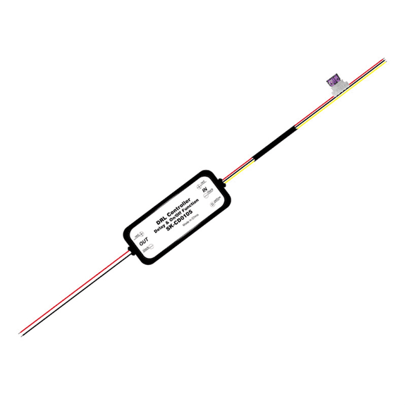 1Pcs DRL Controller Auto Car LED Daytime Running Light Relay Harness Dimmer on/Off 12-18 ywm58