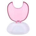 thumbnail image 1 of 1Pcs Dental False Teeth Cleaning Box Denture Bath Container Retainer Holder Case, 1 of 17