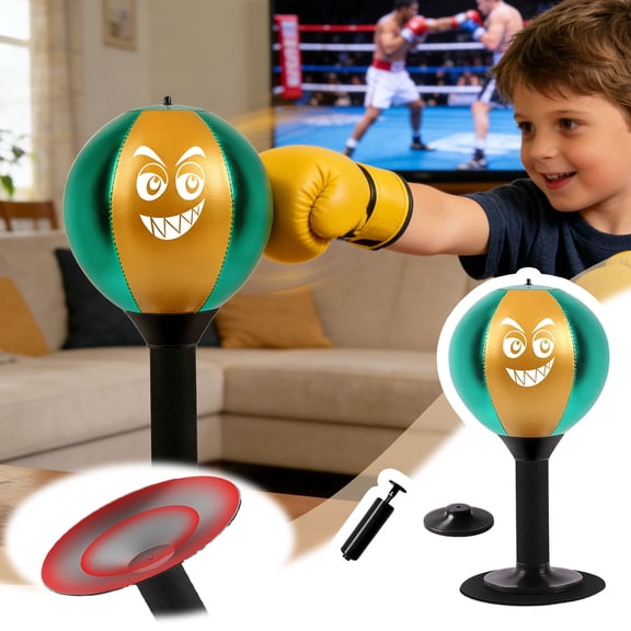 1Pcs Desktop Punching Stress For All Ages 2026 Strong Suction Cup Desk Boxing Punch Boxing Speed For Home Counters For Christm