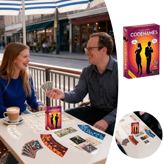 1Pcs Detective Card Game For Adults And Families Social Word Party Game