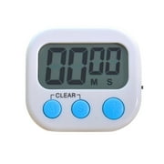 1Pcs Digital Kitchen Timer, Classroom Timers for Teachers Kids,Big Display Screen,Minute Seconds Count Up Countdown, easy to OperationsEnglish version small size shipped without battery