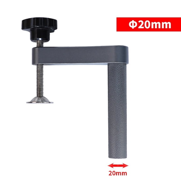 1Pcs Dog Hole Clamp 19Mm / 20Mm Woodworking Bench Stop Bench Dog Clamp Aluminum Alloy Desktop Fixed Clip - Hold Down Clamps