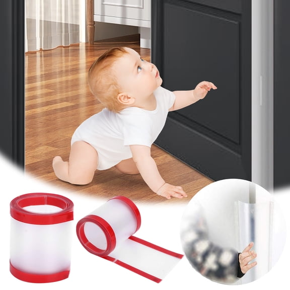 1Pcs Door Seal Strip under $5! Yannianjz Door Weather Stripping Seal, Self Adhesive Door Bottom Draft Stopper, Soundproofing Tape for Doors, Shower, Window, 170mm Length