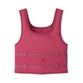 thumbnail image 1 of 1Pcs Double Buckle Foldable Flotation Vest, Life Jacket for Water Sports or Emergency Use for Adult Wine, 1 of 8