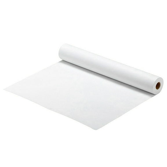 1Pcs Drawing Paper Roll Poster Paper Craft Paper Roll White Wrapping Paper(White)