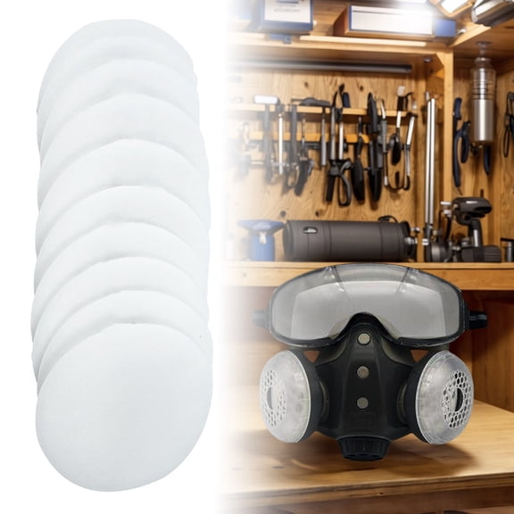 1Pcs Dust Mask Filter Cotton Filter Face Accessories Filter Parts 8 Centimeter Diameter Round for Dust Proof Integrated Respirator Mask 3.1"