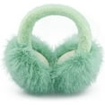 thumbnail image 1 of 1Pcs Ear Muffs for Winter Women Girls Faux Fur Fuzzy Earmuffs Foldable Ear Warmer Fleece Lining Ear Covers, 1 of 6