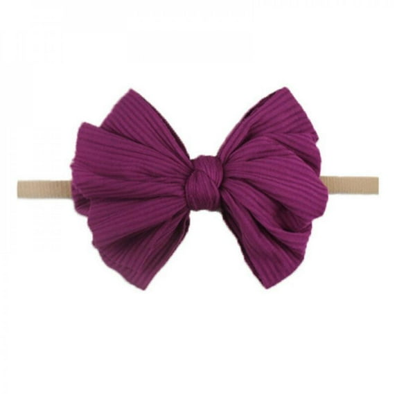 1Pcs Elastic Stripe Bowknow Baby Girls Headband Newborn Girl Cute Hair Accessories Infant Hairbands