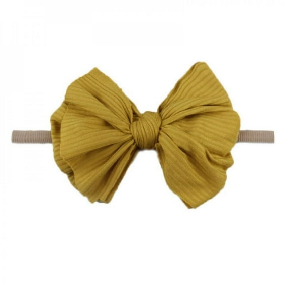 1Pcs Elastic Stripe Bowknow Baby Girls Headband Newborn Girl Cute Hair Accessories Infant Hairbands