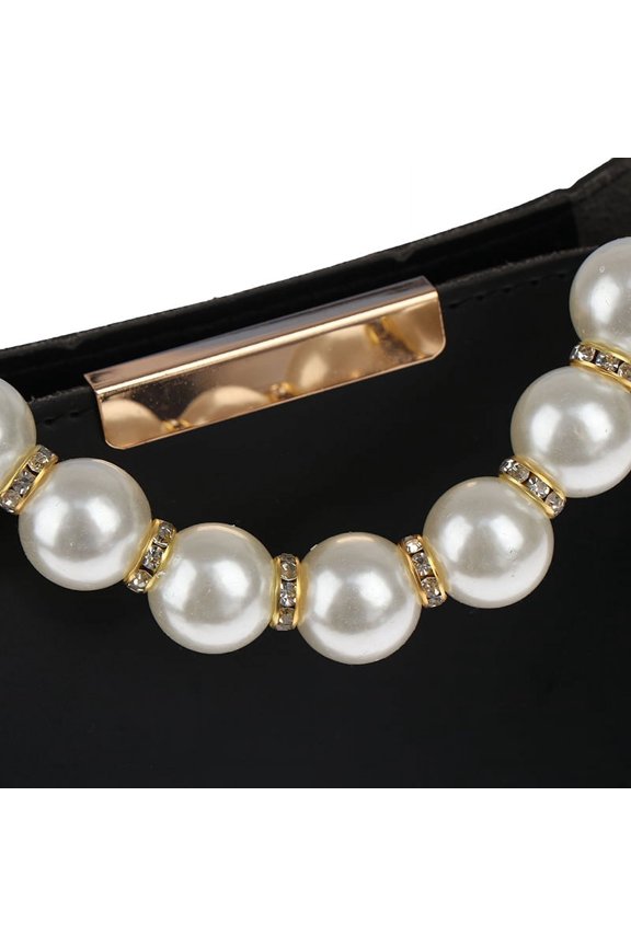 1Pcs Faux Pearl Bag Strap Beaded Belt Handles Chain Women Bag Handbag Handles