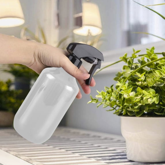 1Pcs Fine Mist Spray Bottle - 8.07" - 300ml Refillable, 3 Nozzle Settings, Leakproof, For Cleaning Solutions, Plants, 3 Color Options, Multi-Purpose Household Sprayer