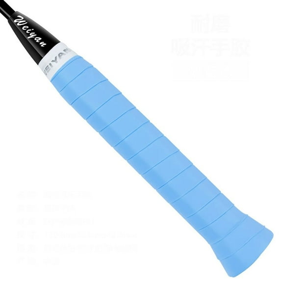 1Pcs Fishing Rod Badminton Shock Absorption Tennis Squash Racket Windings Over Bicycle Handle Grip Tape Anti-slip Band Badminton Sweatband Sweat Absorbed BLUE