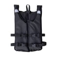 thumbnail image 1 of 1Pcs Fixed 4 Buckle Reflective Foldable Flotation Vest, Life Jacket for Night or Low Light Use for Adult Black, 1 of 8