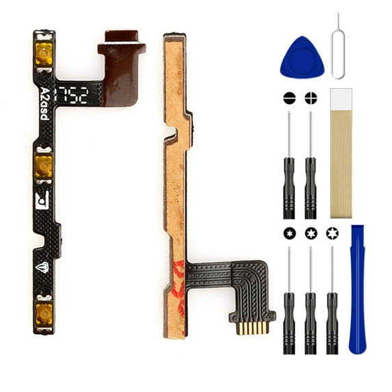 1Pcs For Motorola Moto E Play 5th Gen / E5 Play XT1941 Replacement On Off Power/Volume Button Flex Cable Tool